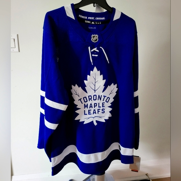 adidas Other - Adidas Toronto Maple Leafs home authentic jersey, size 50, brand new